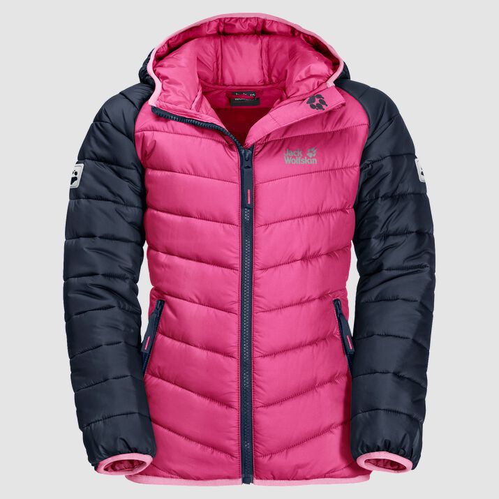 Jack Wolfskin Kids Zenon Quilted Jacket Pink 402719KGM